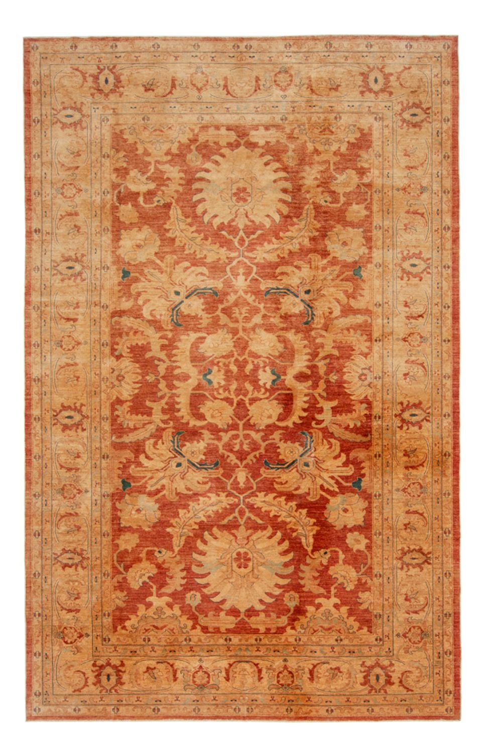 Tapis Ziegler - 453 x 285 cm - rouille