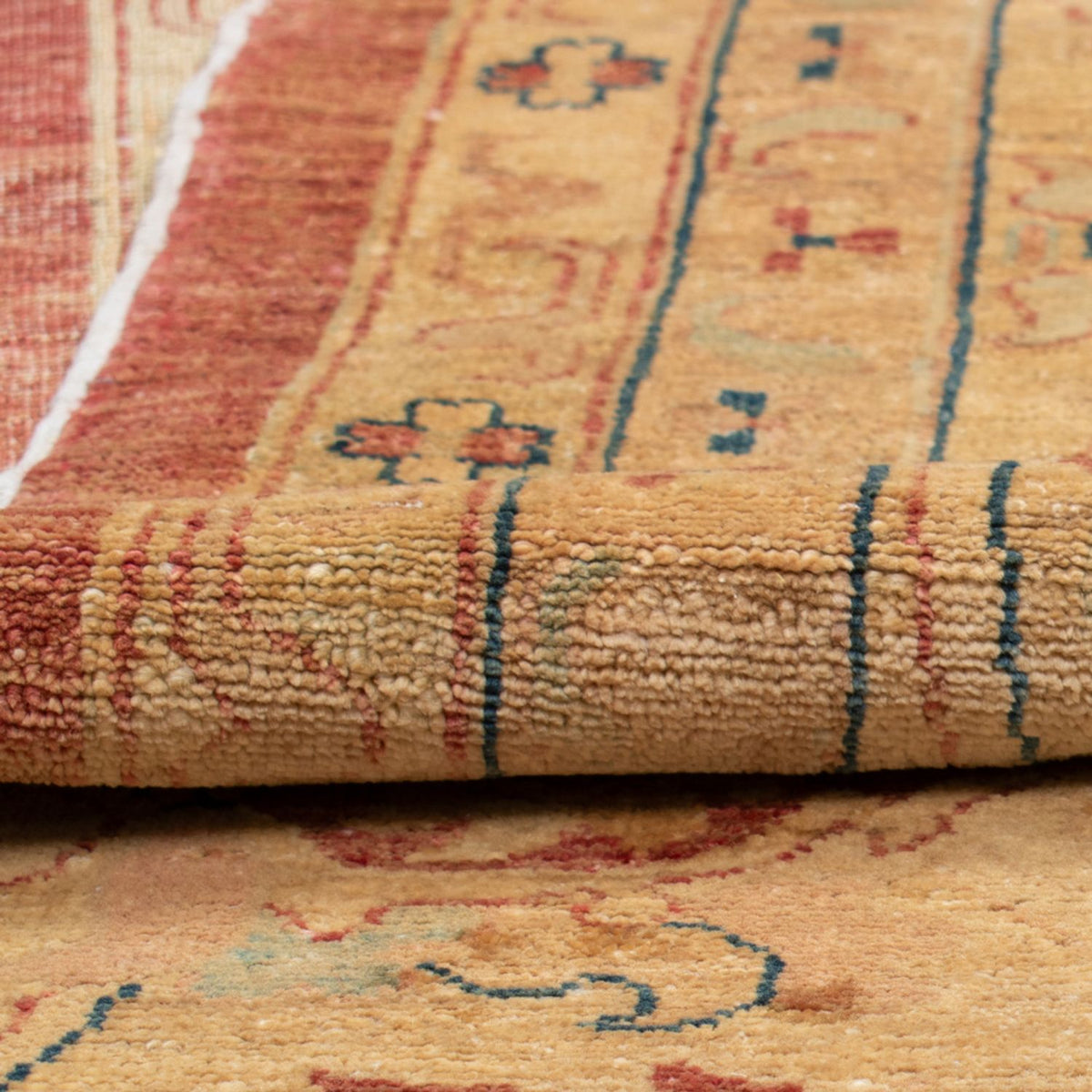 Tapis Ziegler - 453 x 285 cm - rouille