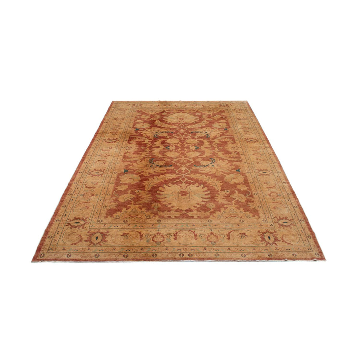 Tapis Ziegler - 453 x 285 cm - rouille