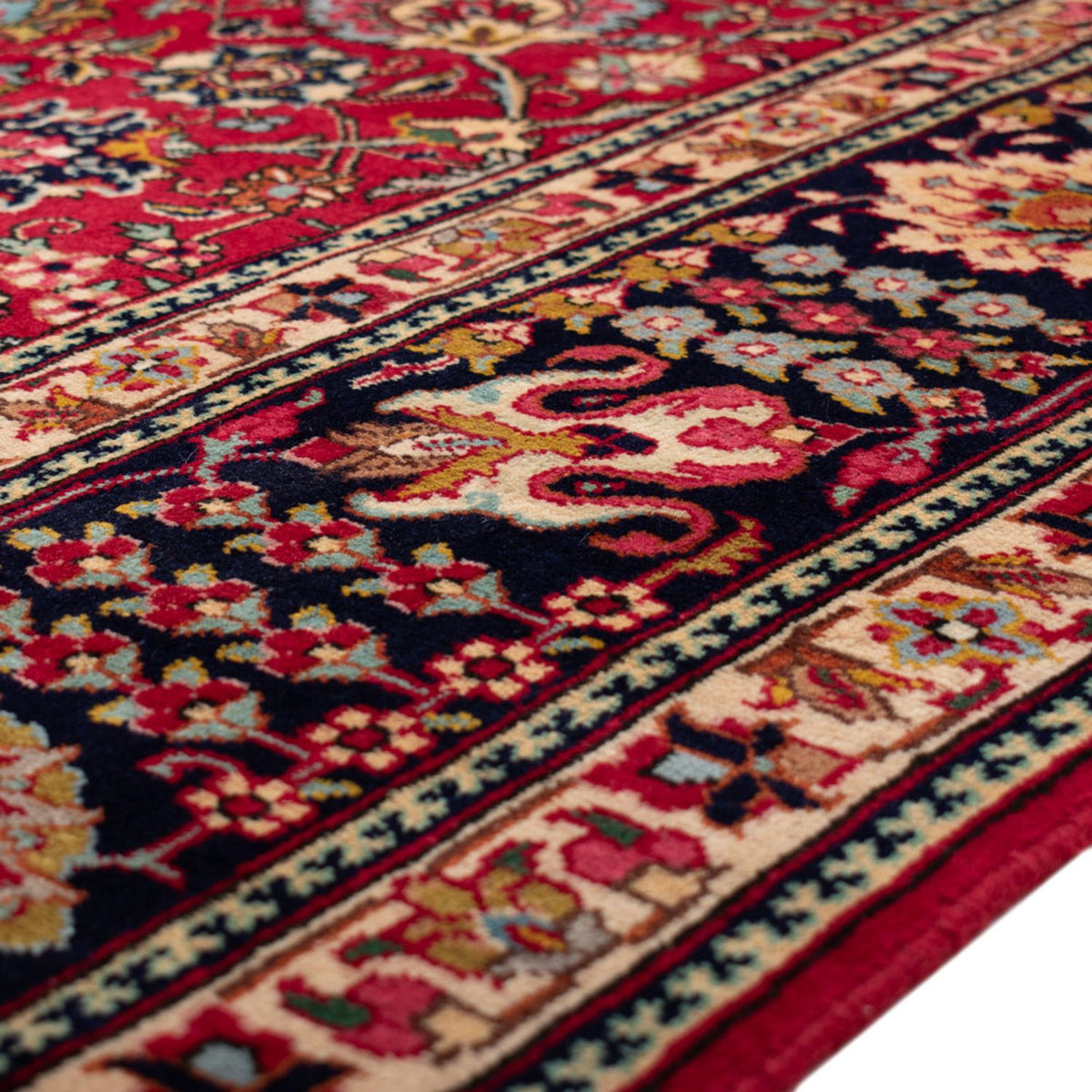 Tapis persan - Tabriz - Royal - 492 x 306 cm - rouge