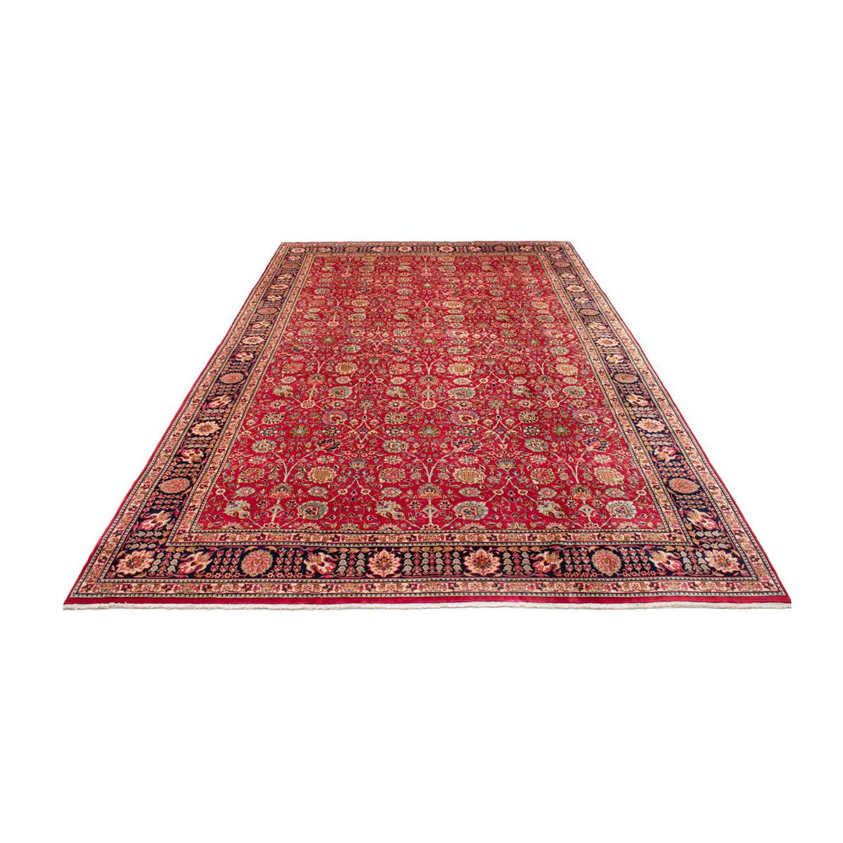Tapis persan - Tabriz - Royal - 492 x 306 cm - rouge