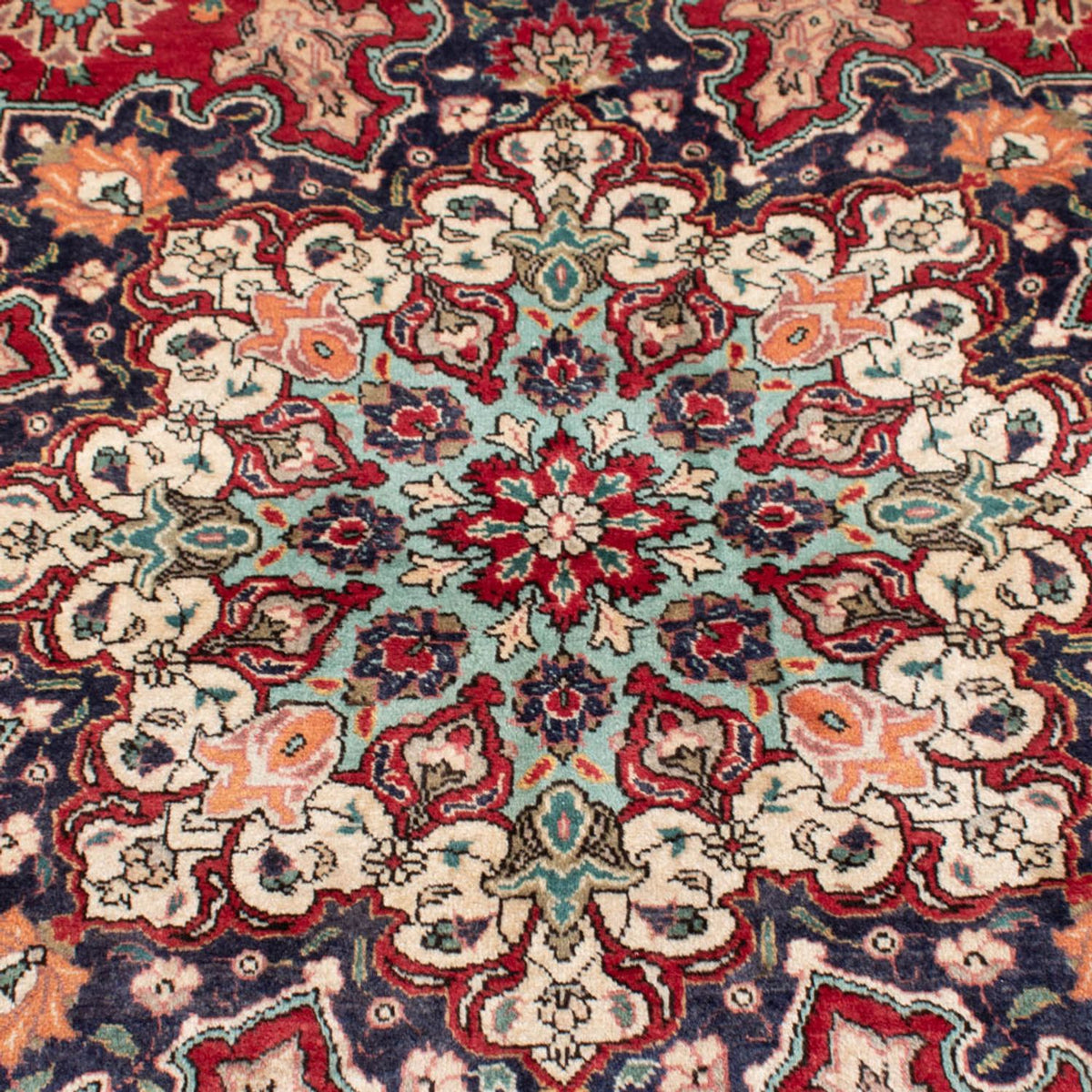 Tapis persan - Tabriz - 434 x 343 cm - rouge