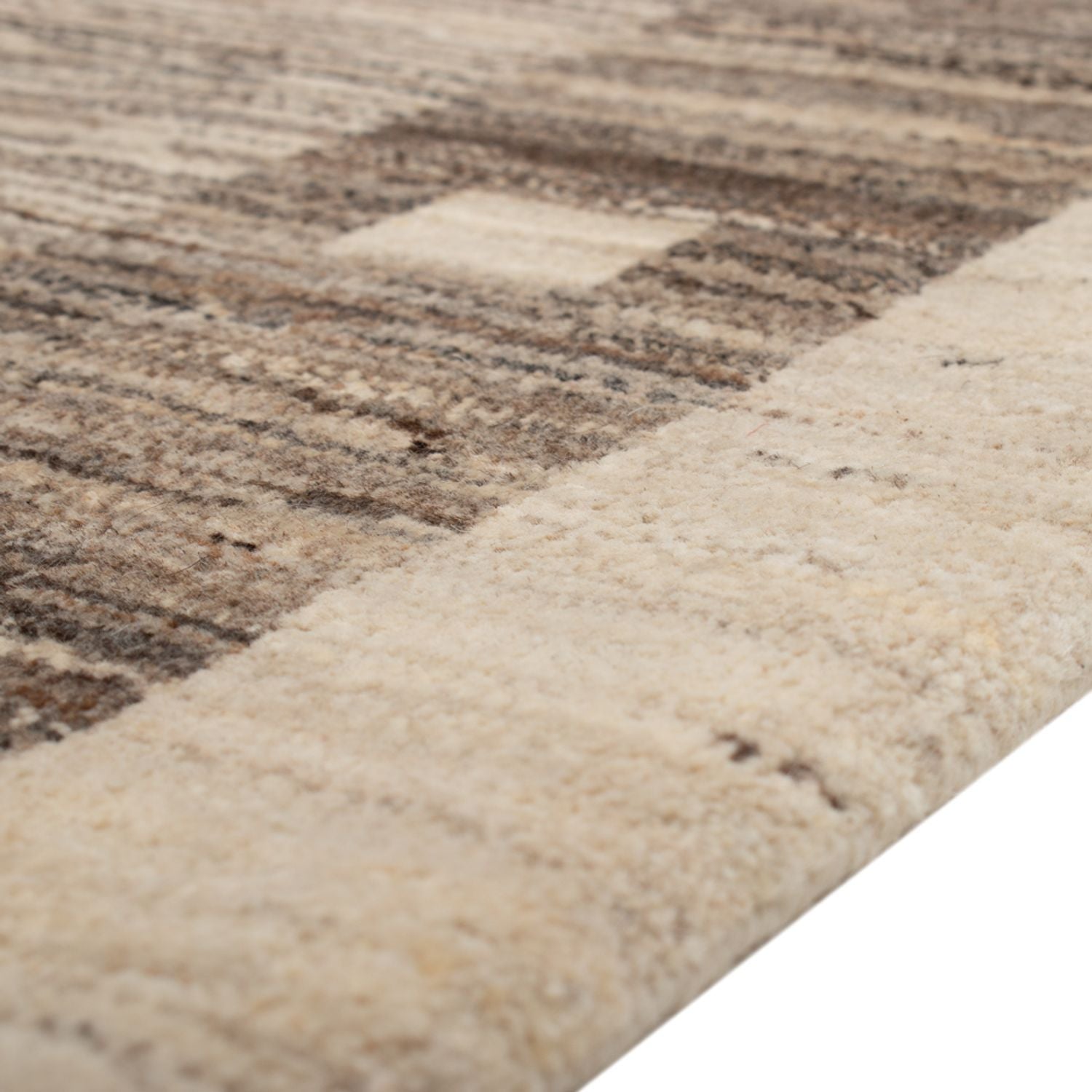 Gabbeh Teppich - Perser - 122 x 76 cm - natur