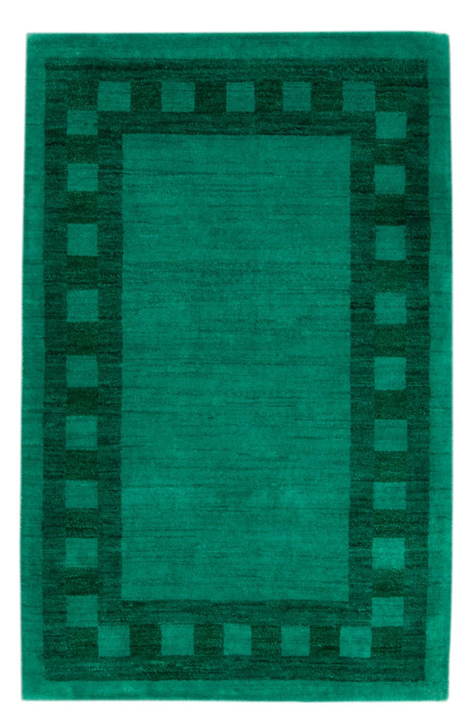Tapis Ziegler - Moderne - Vintage/Overdyed - 125 x 79 cm - vert