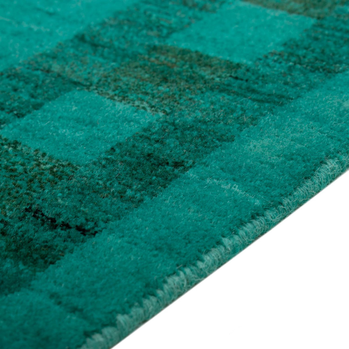 Tapis Ziegler - Moderne - Vintage/Overdyed - 125 x 79 cm - vert