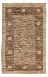 Tapis Gabbeh - Persan - 126 x 77 cm - naturel