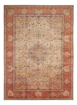 Tapis persan - Tabriz - Royal - 486 x 350 cm - beige