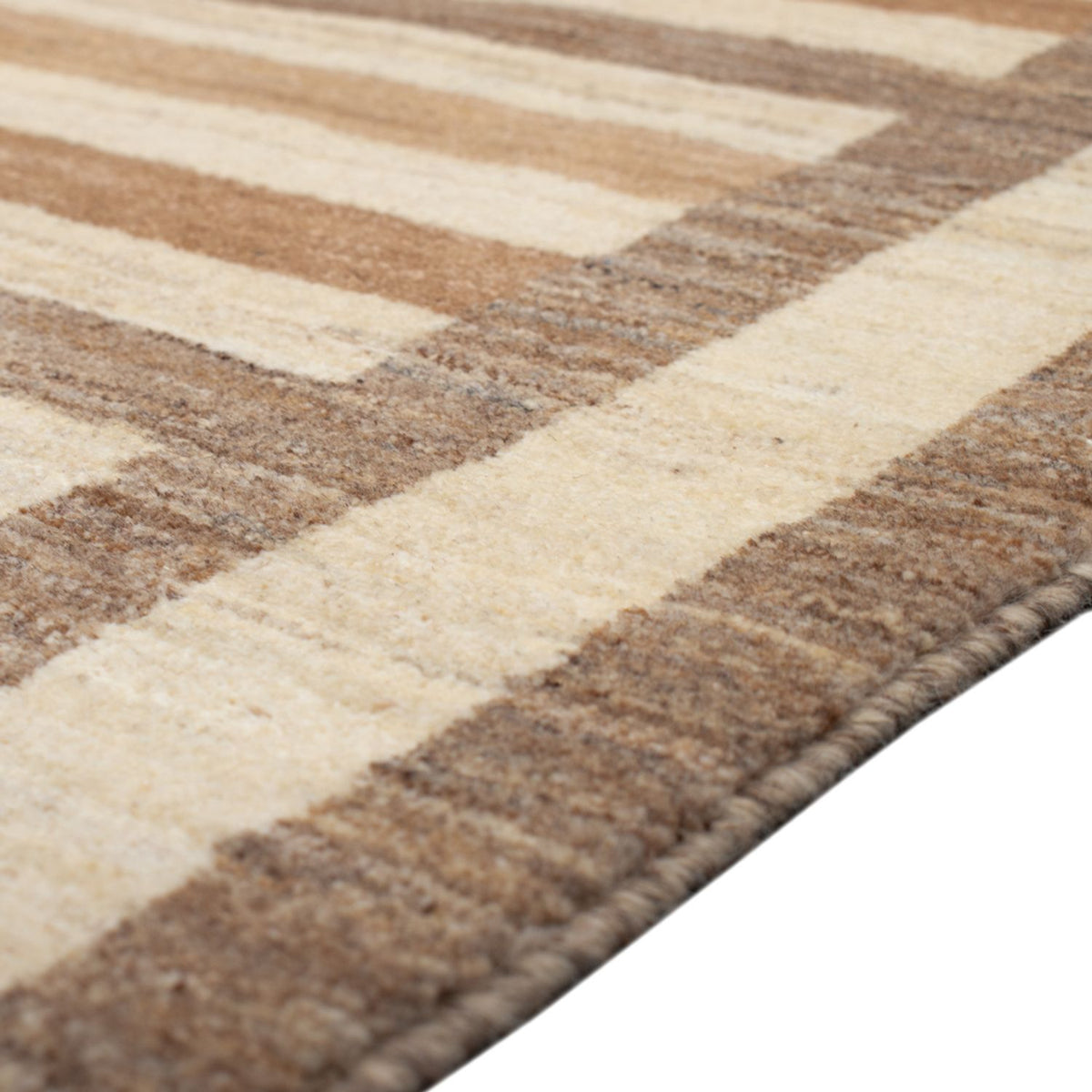 Tapis Gabbeh - Loribaft Persan - 139 x 72 cm - beige