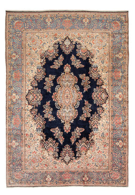 Tapis persan - Royal - 500 x 355 cm - bleu foncé