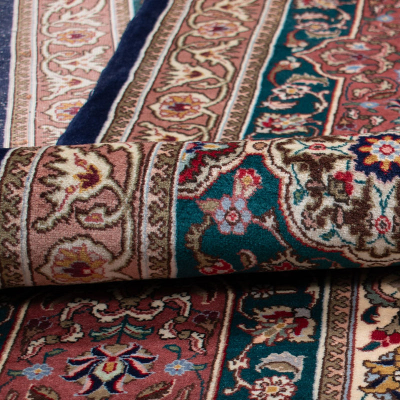 Tapis persan - Tabriz - Royal - 517 x 352 cm - bleu foncé