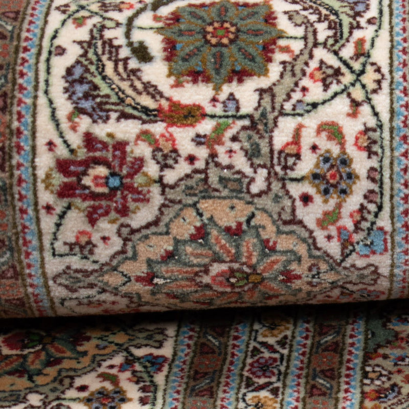 Tapis persan - Tabriz - Royal - 600 x 200 cm - rouge