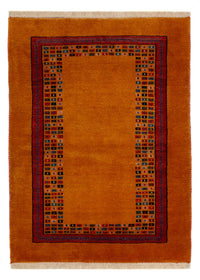 Tapis Gabbeh - Loribaft Persan - 118 x 84 cm - or