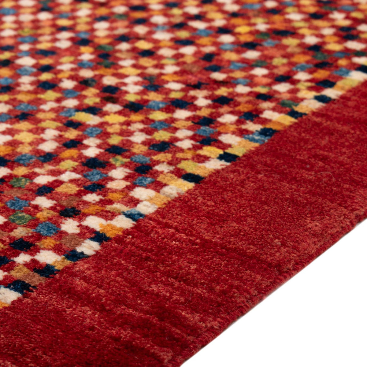 Tapis Gabbeh - Loribaft Persan - 135 x 72 cm - multicolore