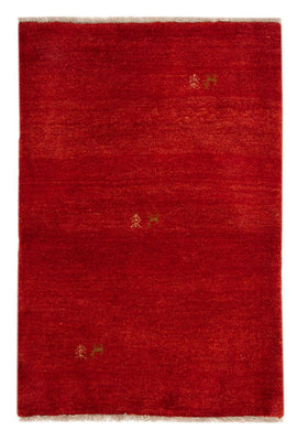 Tapis Gabbeh - Loribaft Persan - 125 x 82 cm - rouge