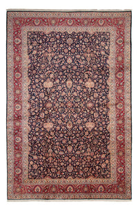 Tapis persan - Classique - 503 x 342 cm - bleu foncé