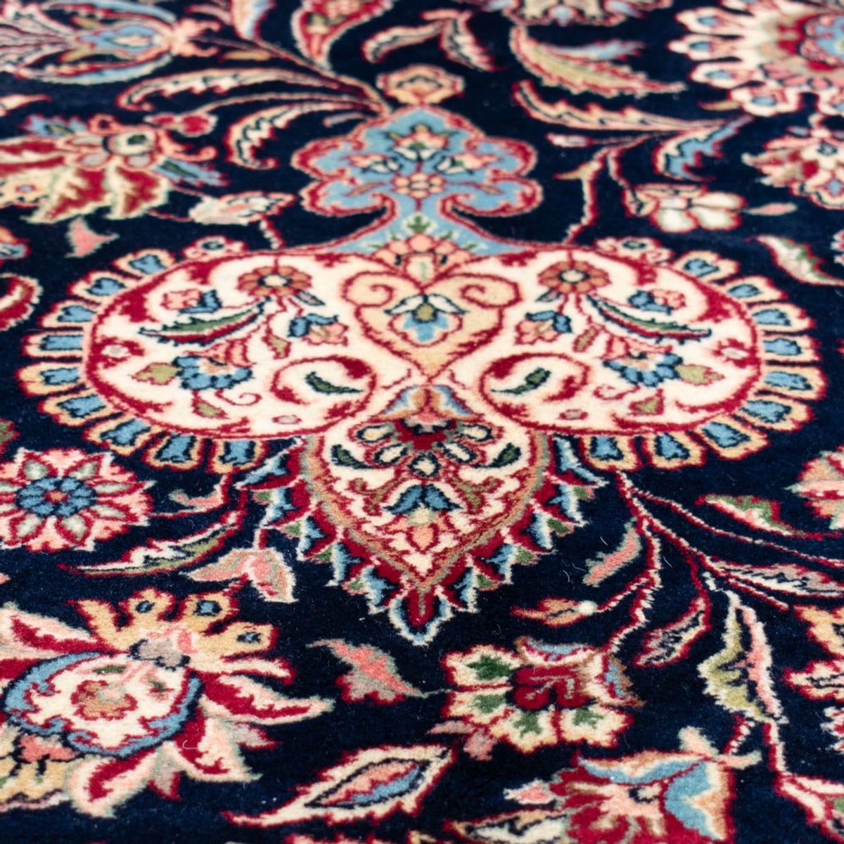 Tapis persan - Classique - 503 x 342 cm - bleu foncé