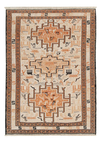 Tapis Kelim - Oriental - 100 x 71 cm - beige