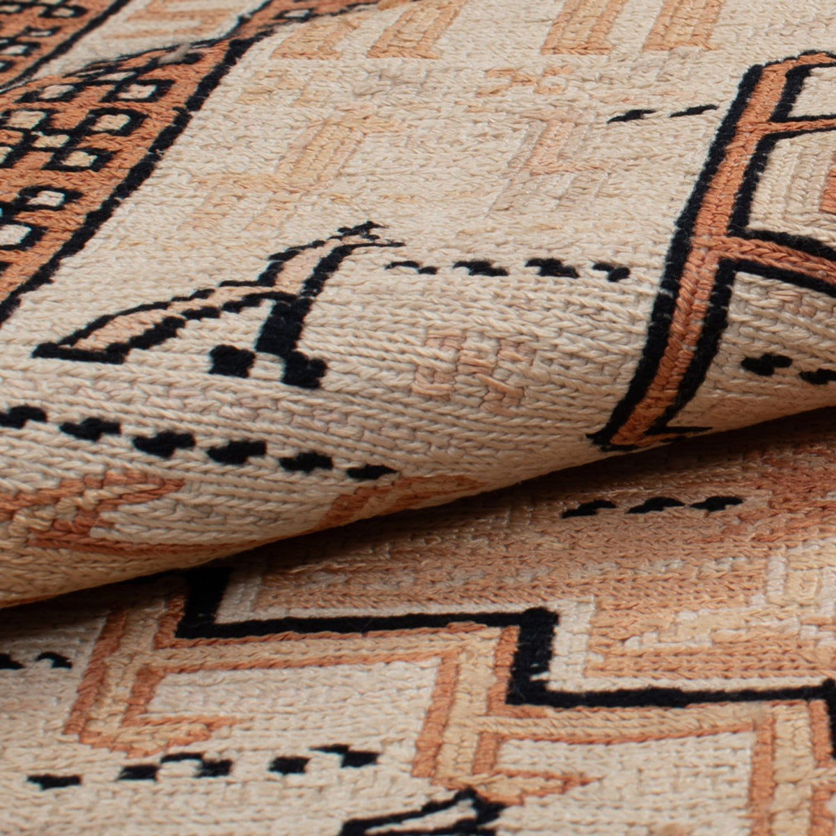 Tapis Kelim - Oriental - 100 x 71 cm - beige