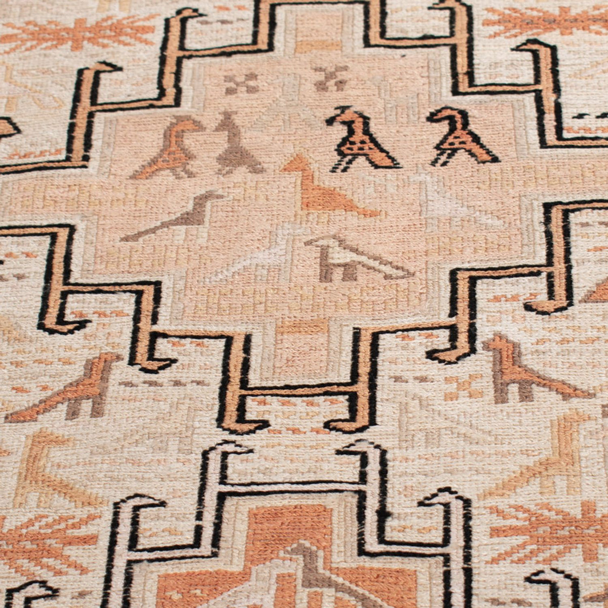 Tapis Kelim - Oriental - 103 x 62 cm - beige