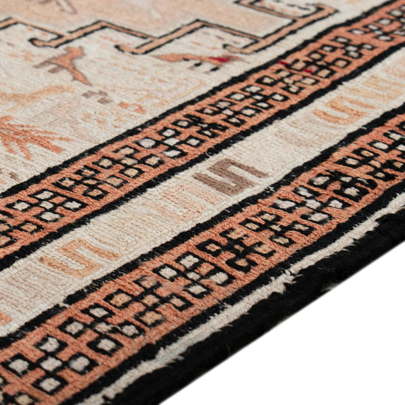 Kilim en soie Tapis 103x62cm