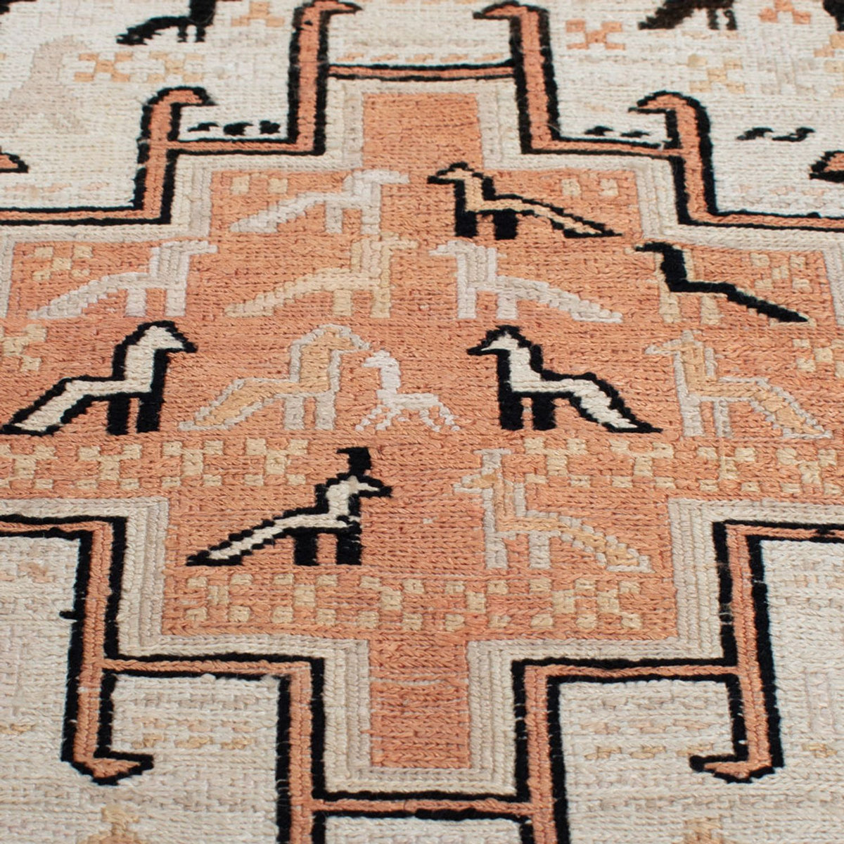 Tapis Kelim - Oriental - 101 x 65 cm - beige