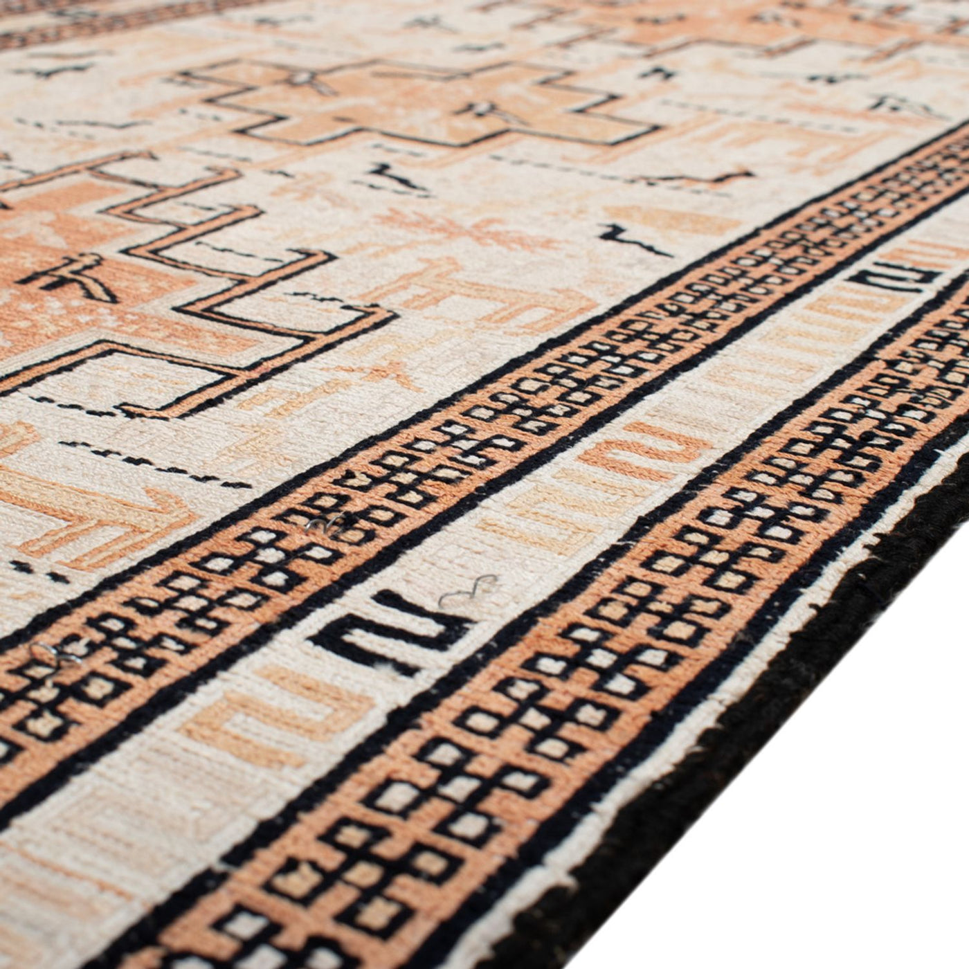 Kilim en soie Tapis 101x65cm