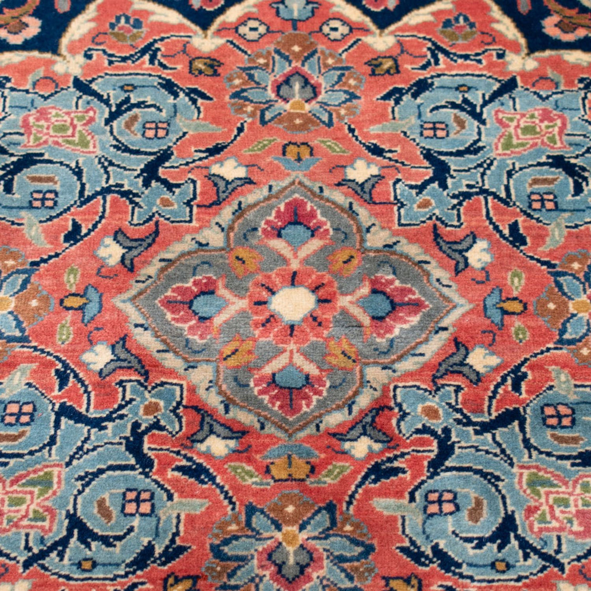 Tapis persan - Classique - 430 x 348 cm - bleu foncé