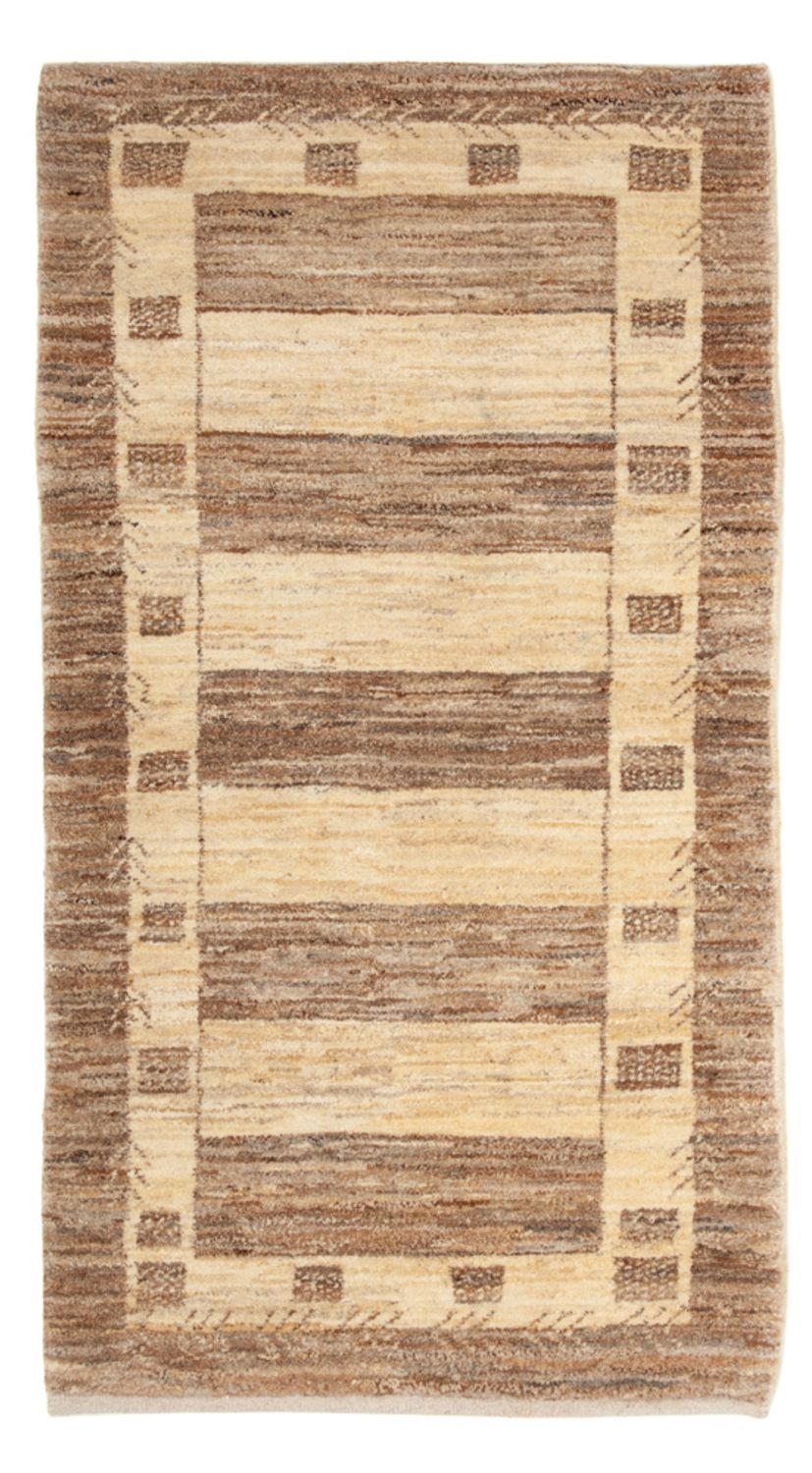 Tapis Gabbeh - Loribaft Persan - 137 x 72 cm - beige