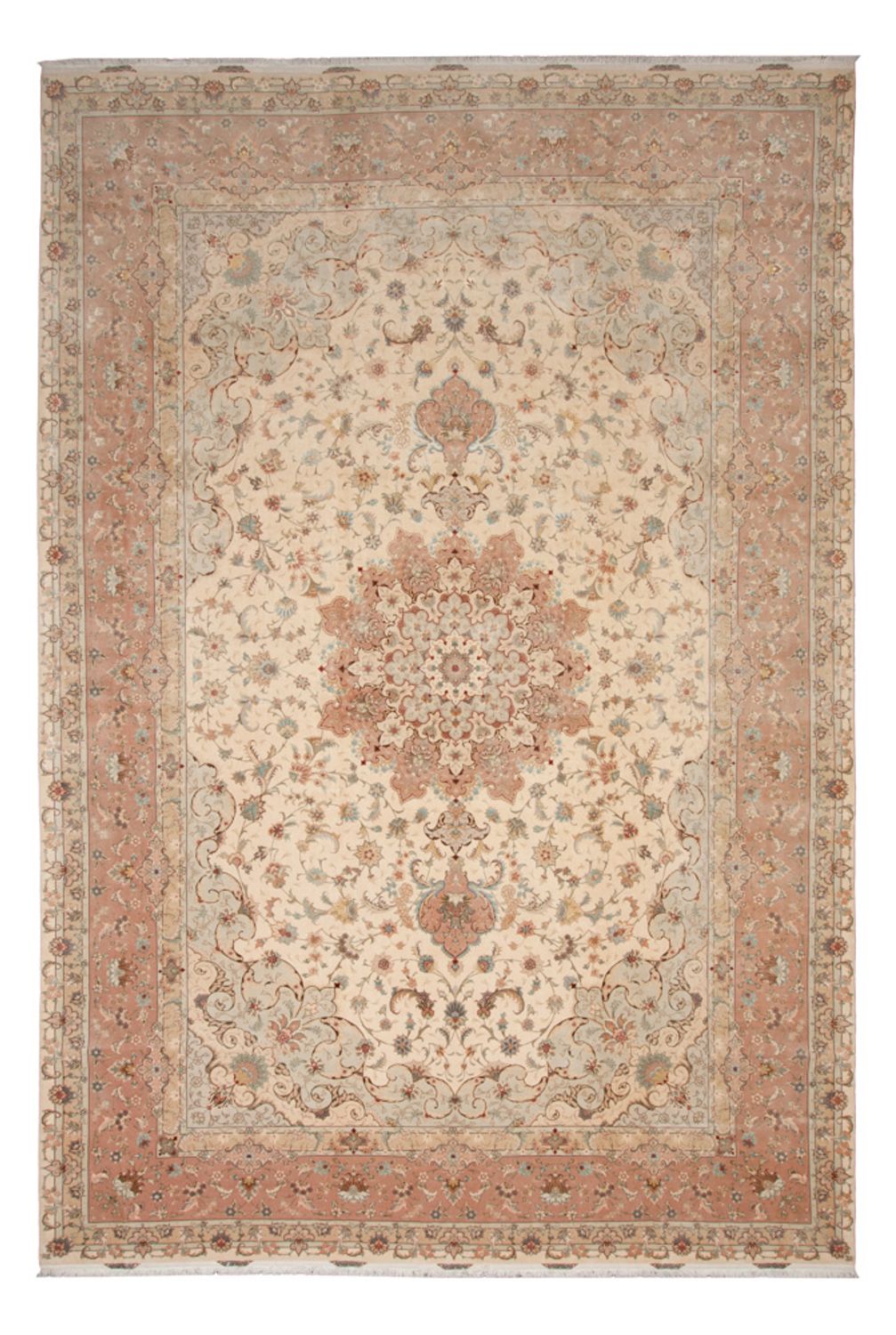 Tapis persan - Tabriz - Premium - 600 x 394 cm - beige