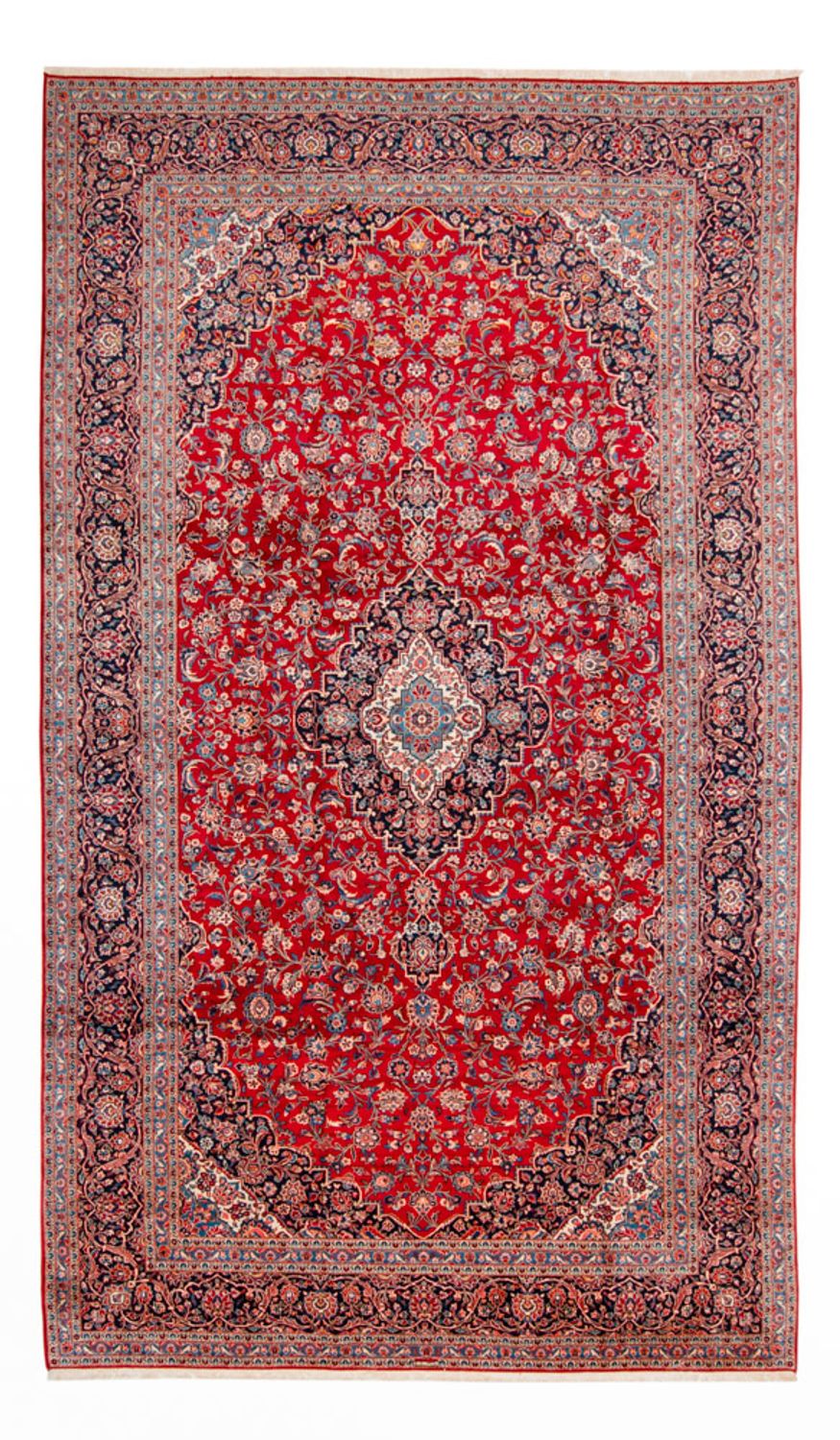 Tapis persan - Keshan - 525 x 302 cm - rouge