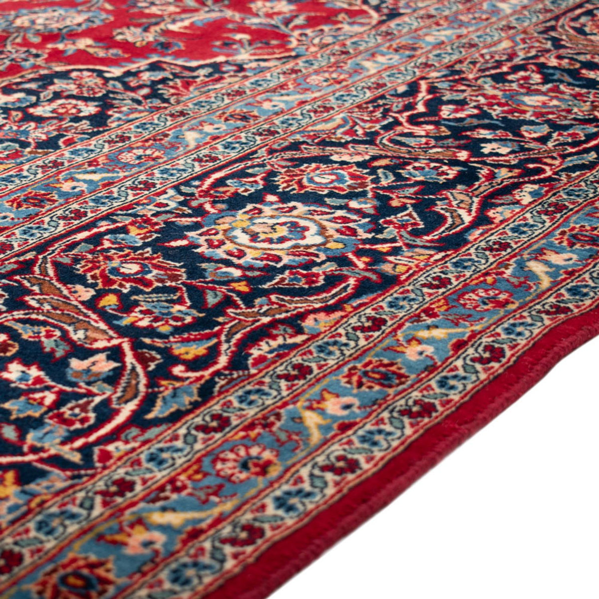 Tapis persan - Keshan - 525 x 302 cm - rouge