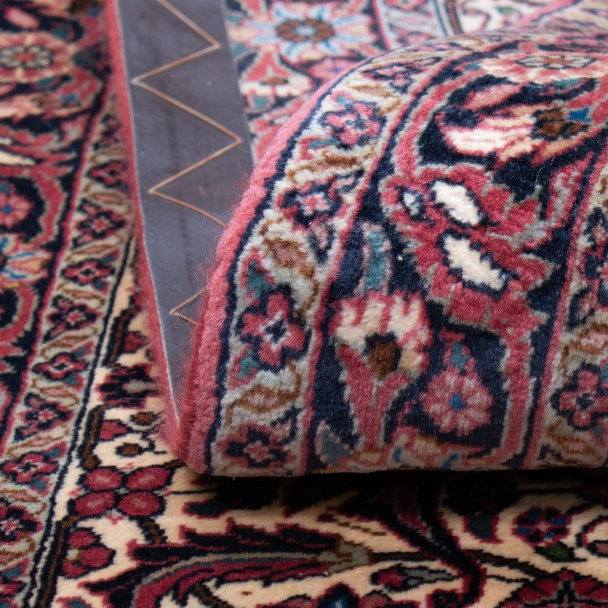 Tapis persan - Bidjar - 482 x 256 cm - marron