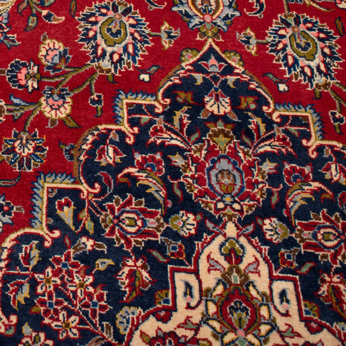 Tapis persan - Keshan - 467 x 296 cm - rouge