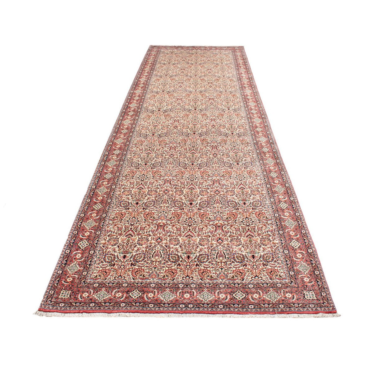 Tapis persan - Bidjar - 683 x 204 cm - beige