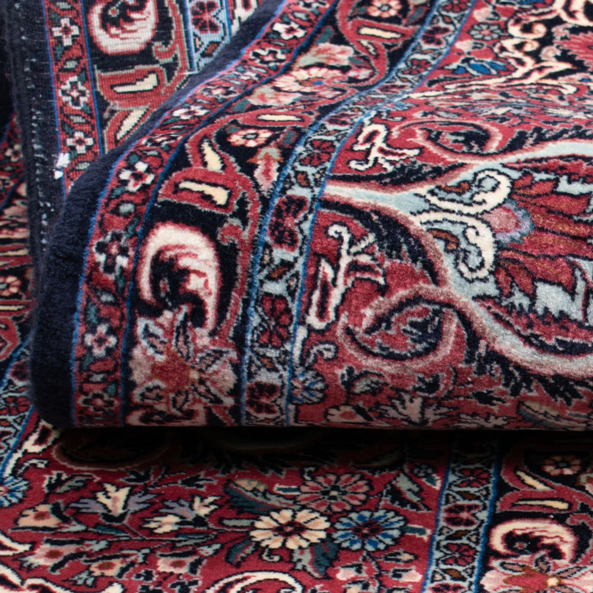 Tapis persan - Bidjar carré  - 366 x 348 cm - beige