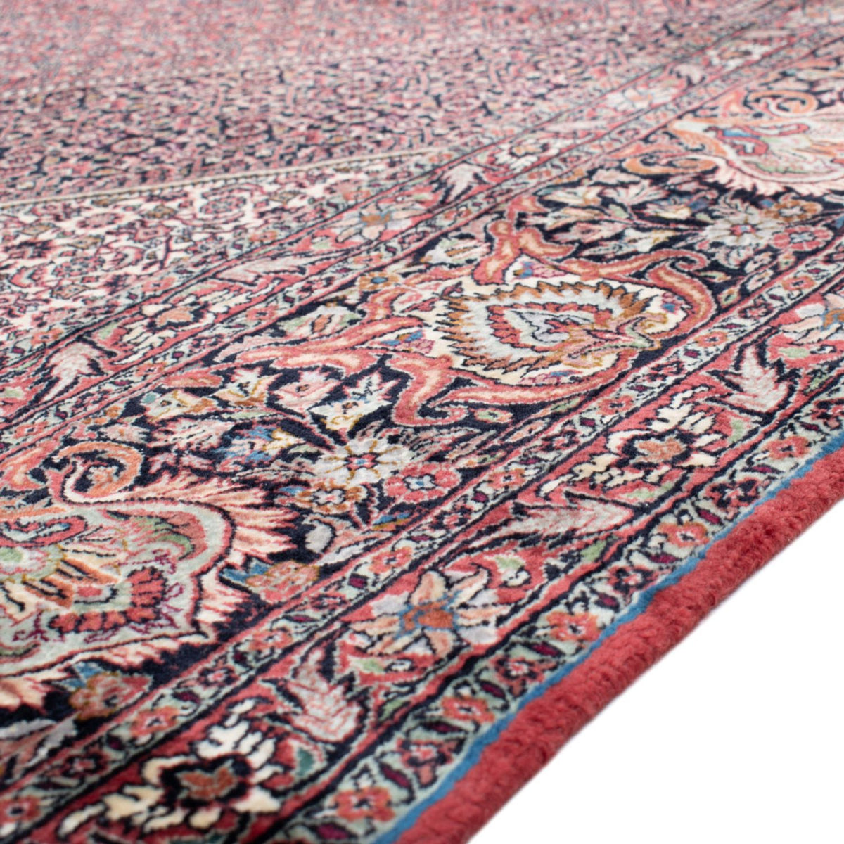 Tapis persan - Bidjar carré  - 359 x 355 cm - marron