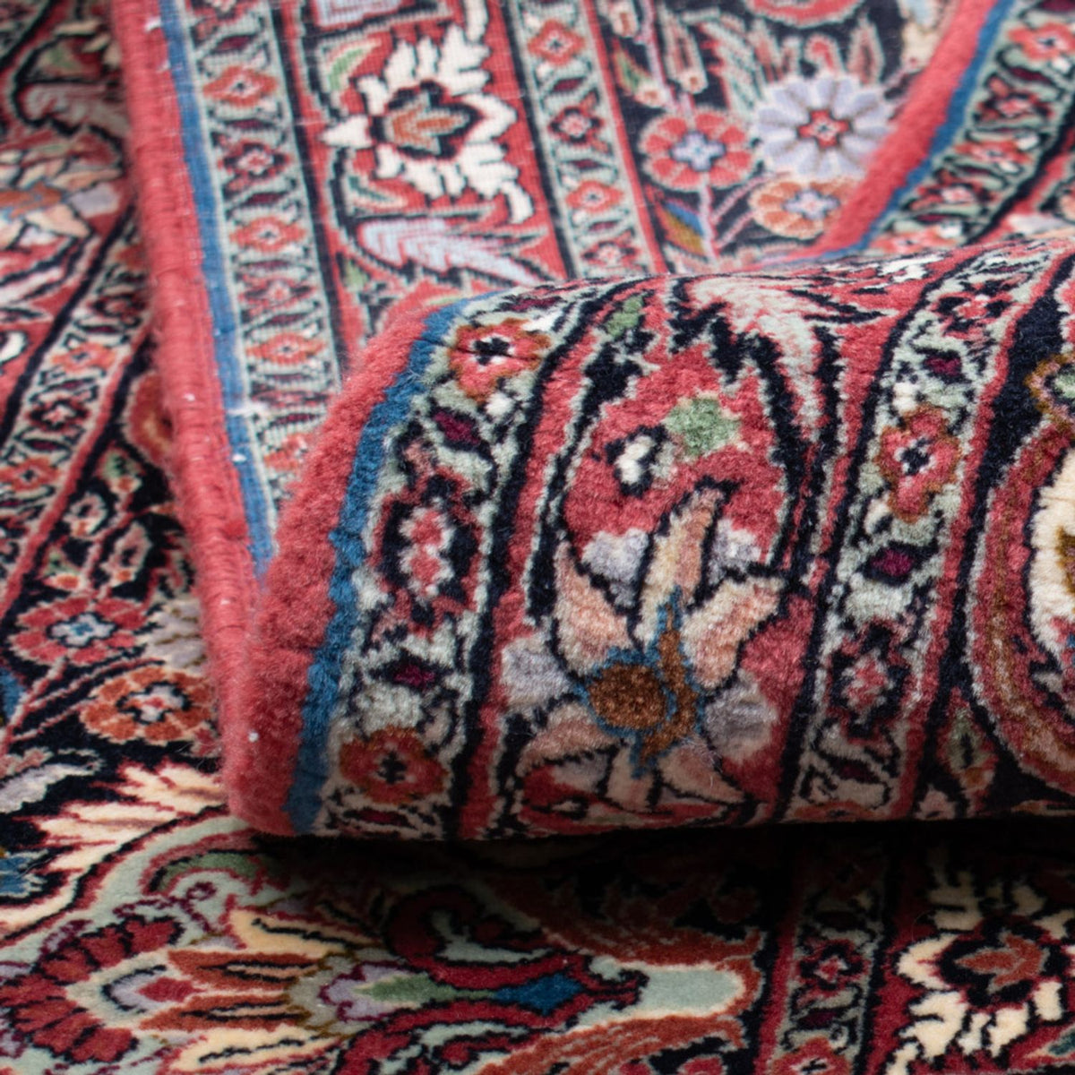 Tapis persan - Bidjar carré  - 359 x 355 cm - marron