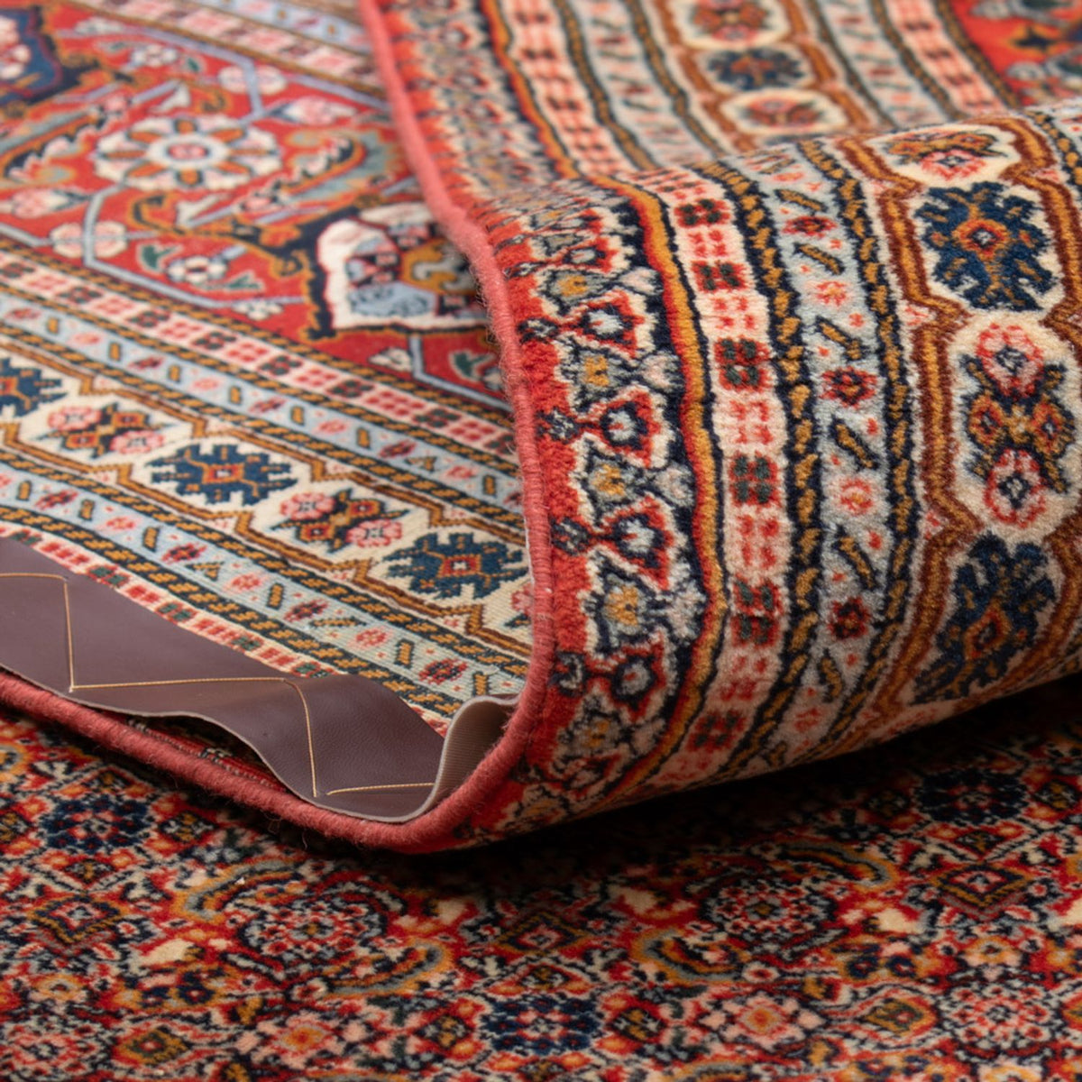 Tapis persan - Nomadic - 470 x 375 cm - rouge