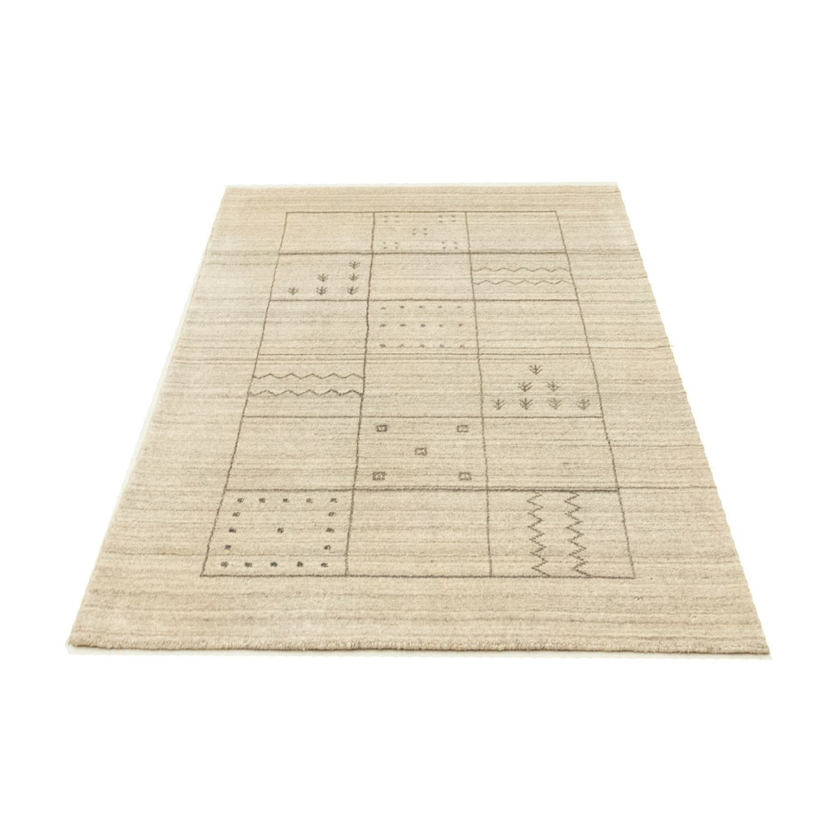 Tapis vintage - 160 x 90 cm - beige