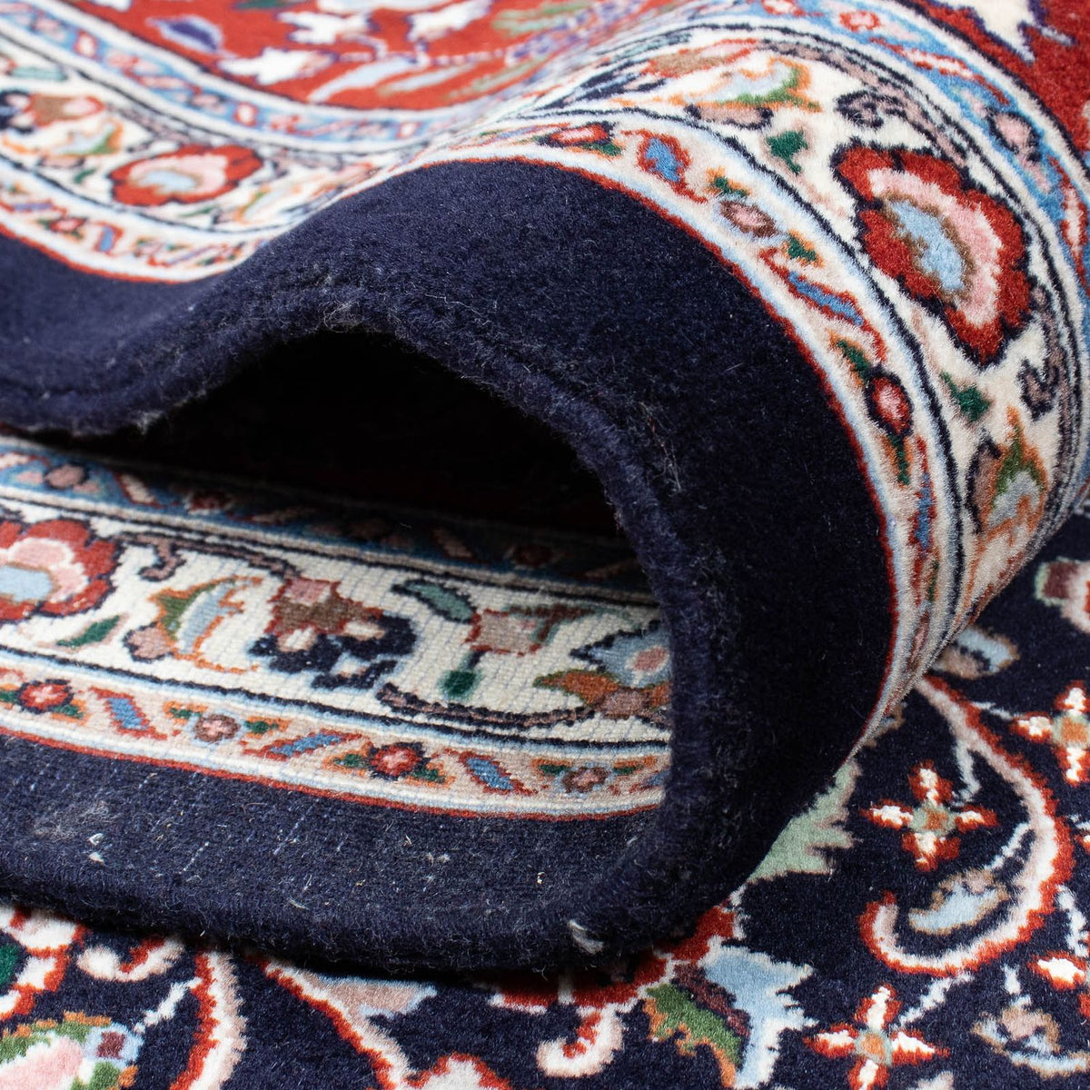 Tapis persan - Classique - 335 x 246 cm - bleu foncé