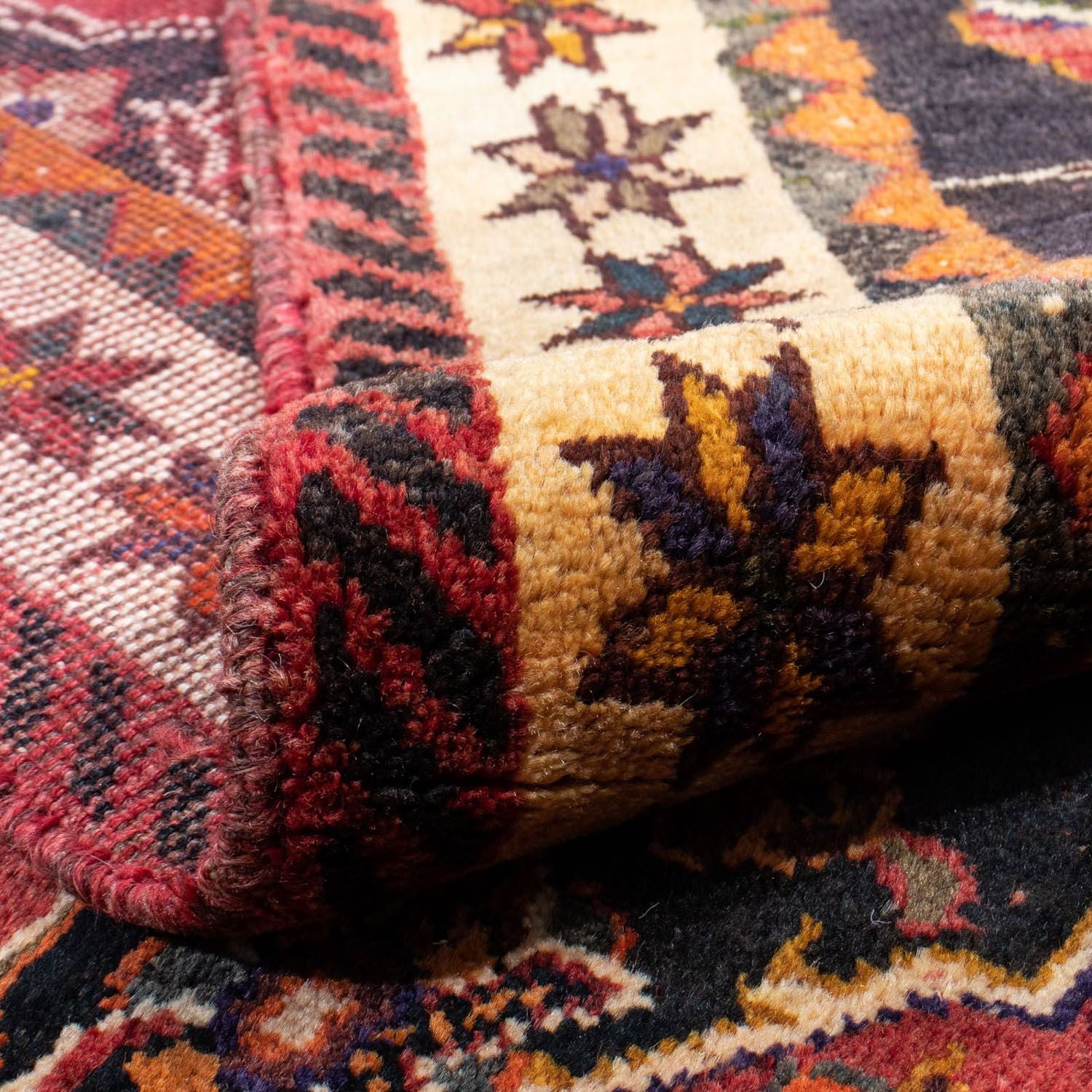 Tapis persan - Nomadic - 272 x 200 cm - rouge