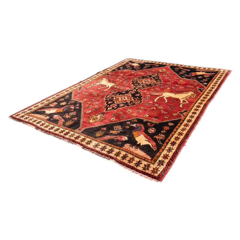 Tapis persan - Nomadic - 272 x 200 cm - rouge