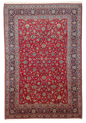 Tapis persan - Keshan - 432 x 325 cm - rouge