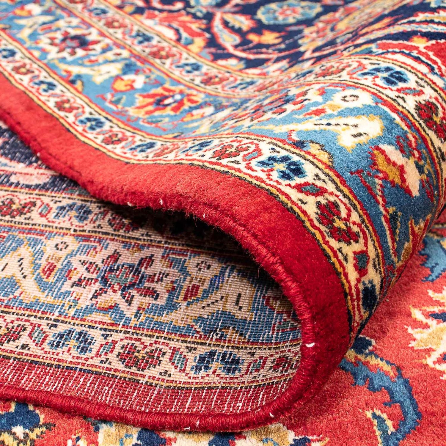 Tapis persan - Keshan - 432 x 325 cm - rouge