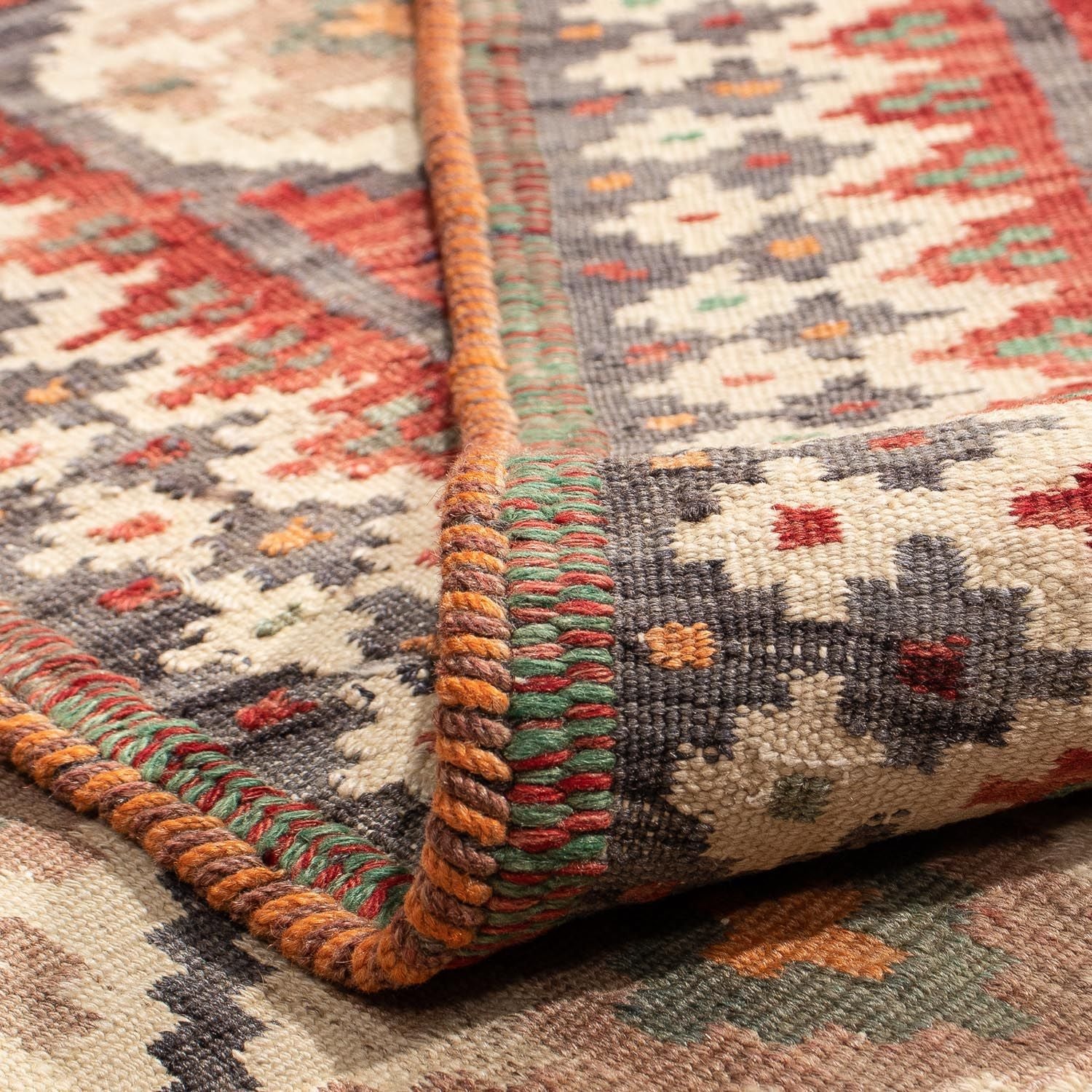 Tapis Kelim - Oriental - 230 x 167 cm - multicolore