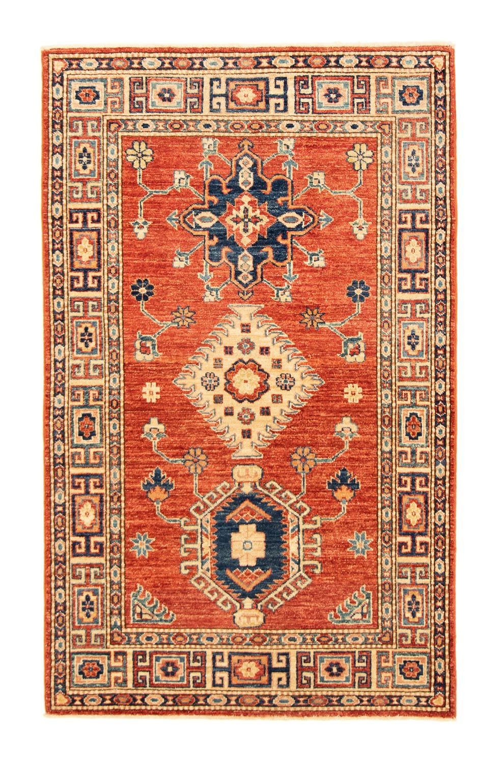 Tapis Ziegler - Kazak - 163 x 98 cm - rouille