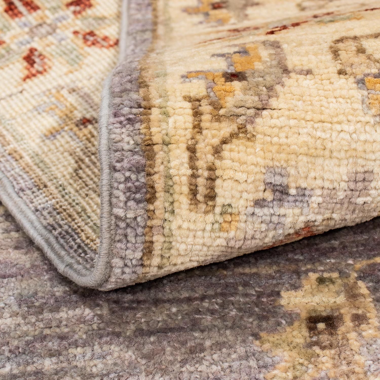 Tapis de couloir Tapis Ziegler - 252 x 80 cm - lilas