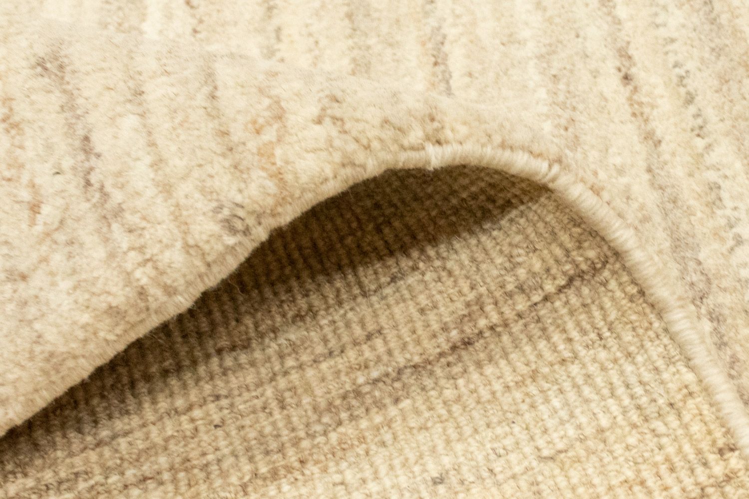 Tapis Gabbeh - Indus - 309 x 194 cm - beige
