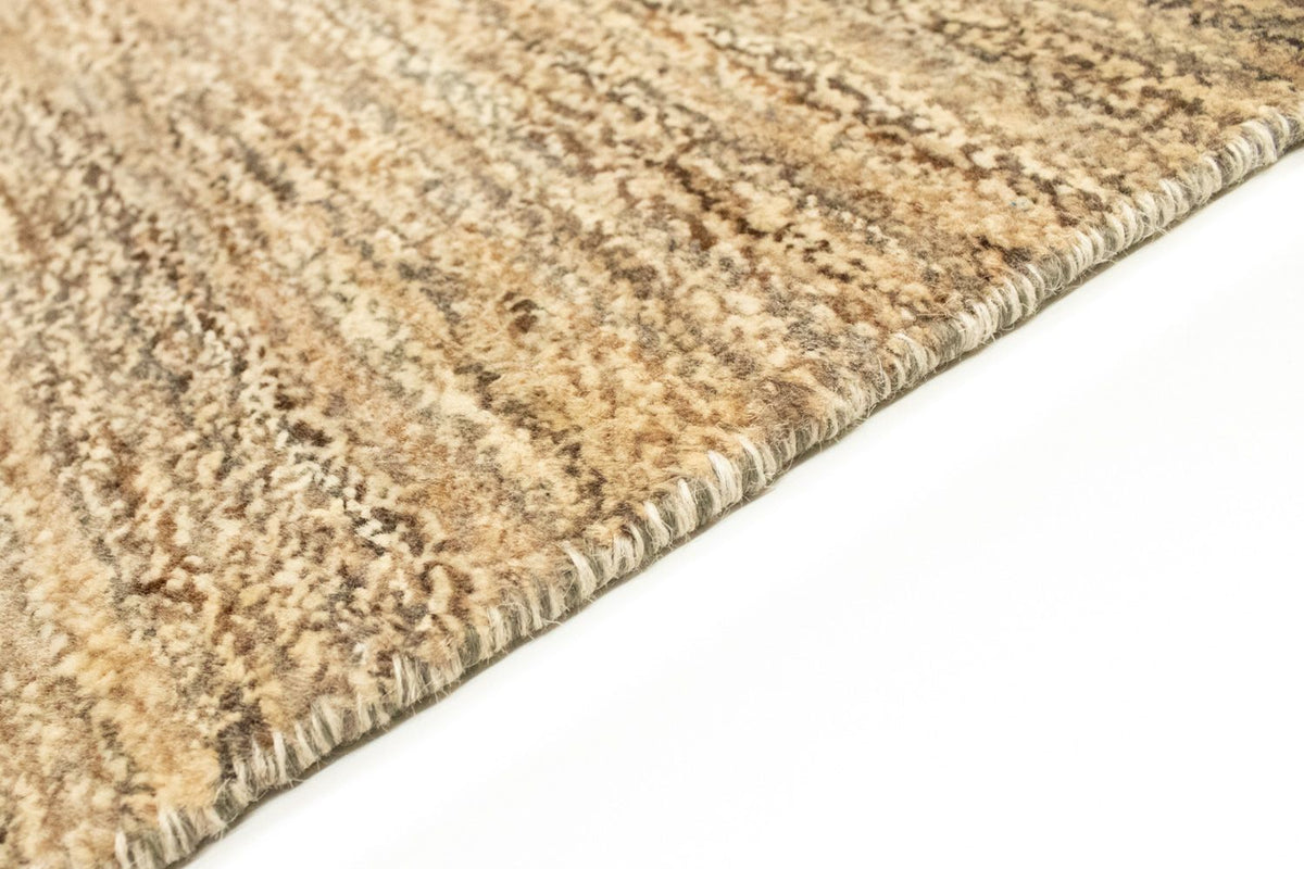 Tapis Gabbeh - Indus - 251 x 162 cm - gris