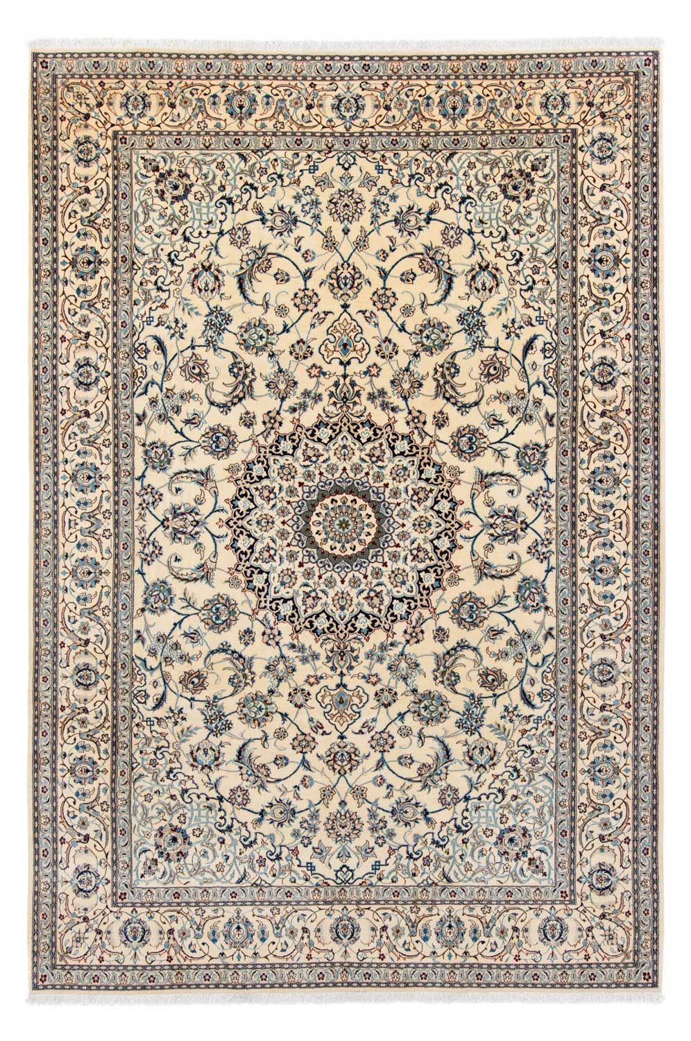Tapis persan - Nain - 310 x 207 cm - beige